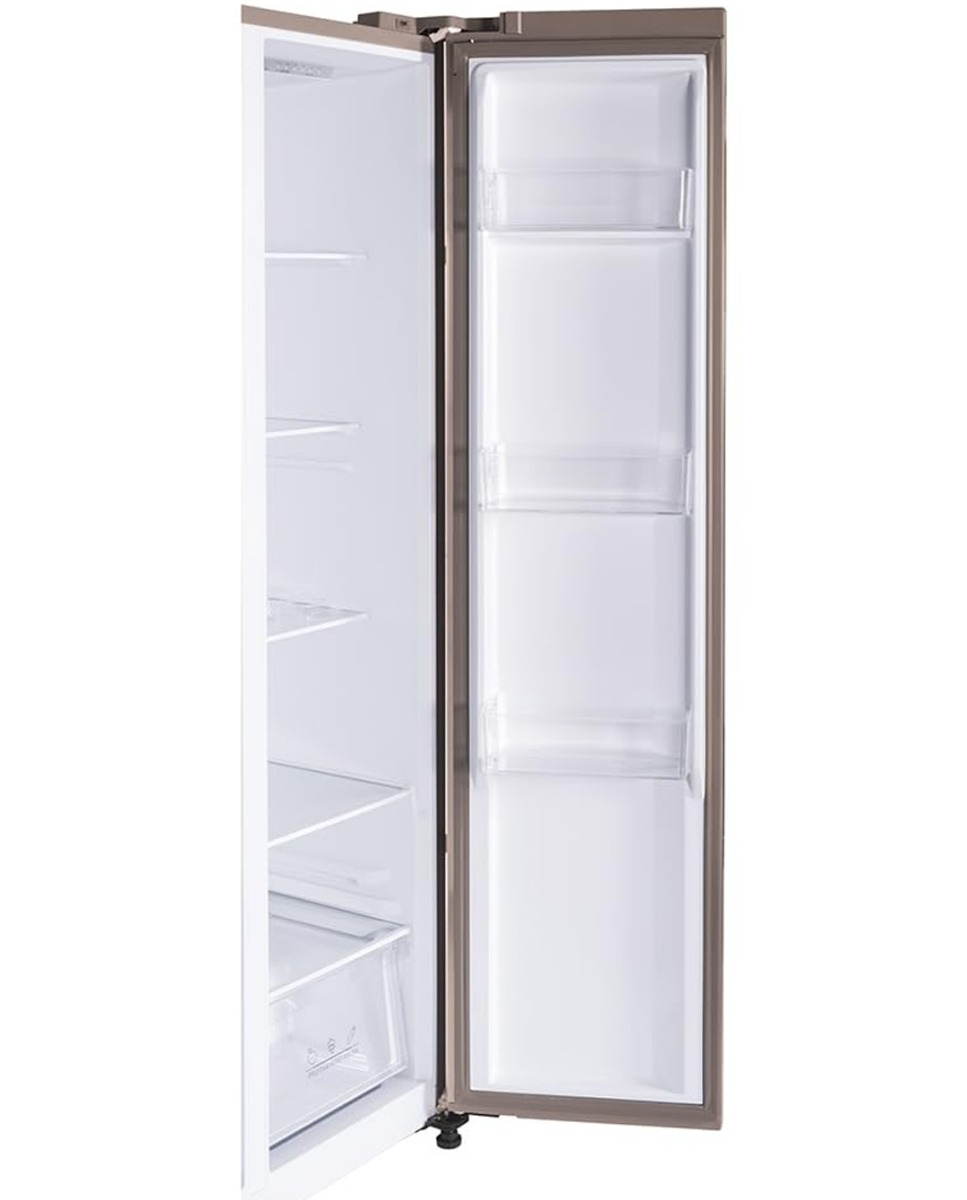 BPL 500 L Frost Free Inverter Side by Side Refrigerator,(2024 MODEL,Techvanced inverter Technology,BRS-I520RNVSSM,Shiny Silver)