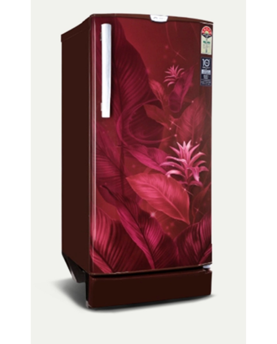 Godrej Edge Pro - Direct Cool 185 L 5 Star Glaze Wine Single Door Refrigerator