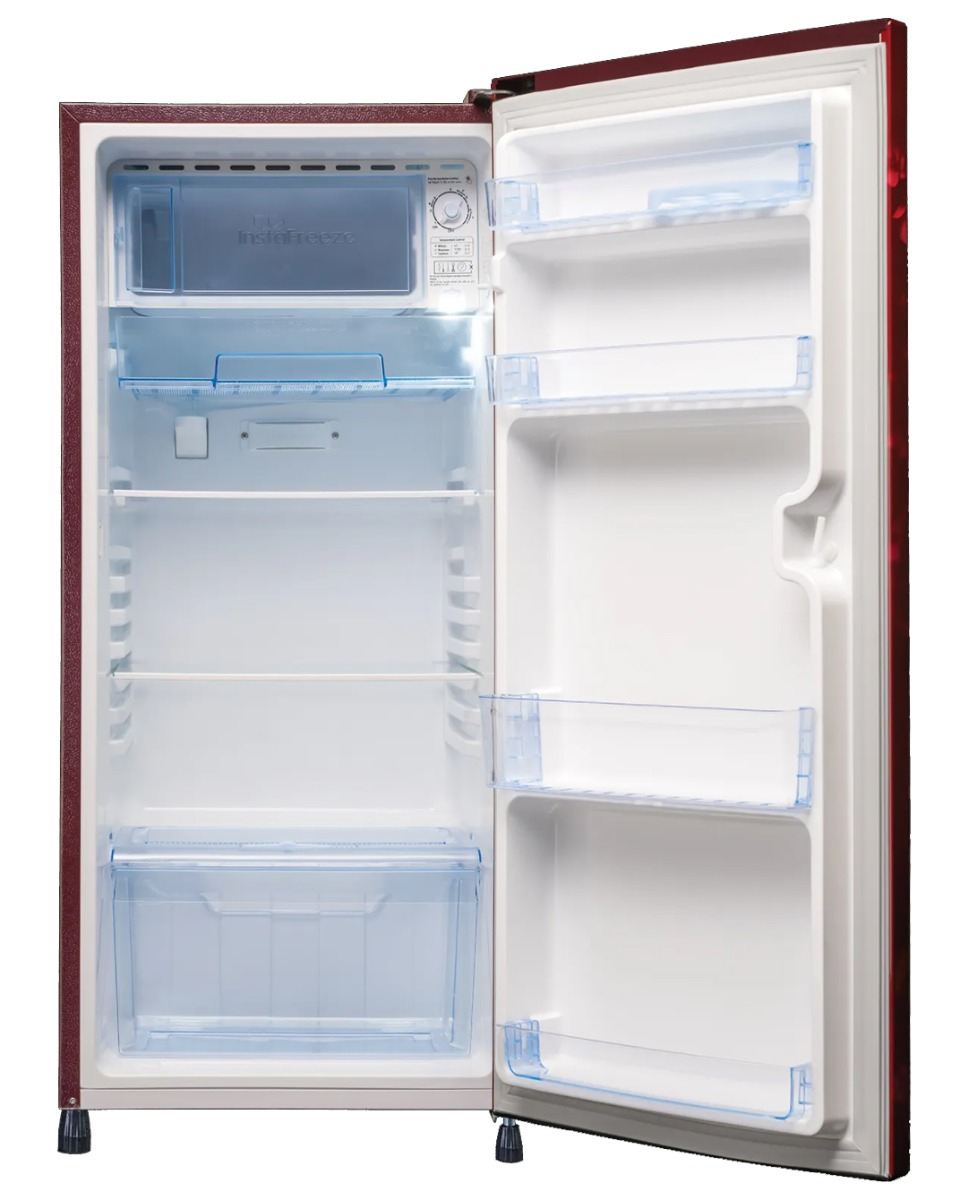 LLOYD 188 Litres 3 Star Direct Cool Single Door Refrigerator with Antibacterial Gasket (GLDC203SCWT2LC, Cherry Blossom Wine)