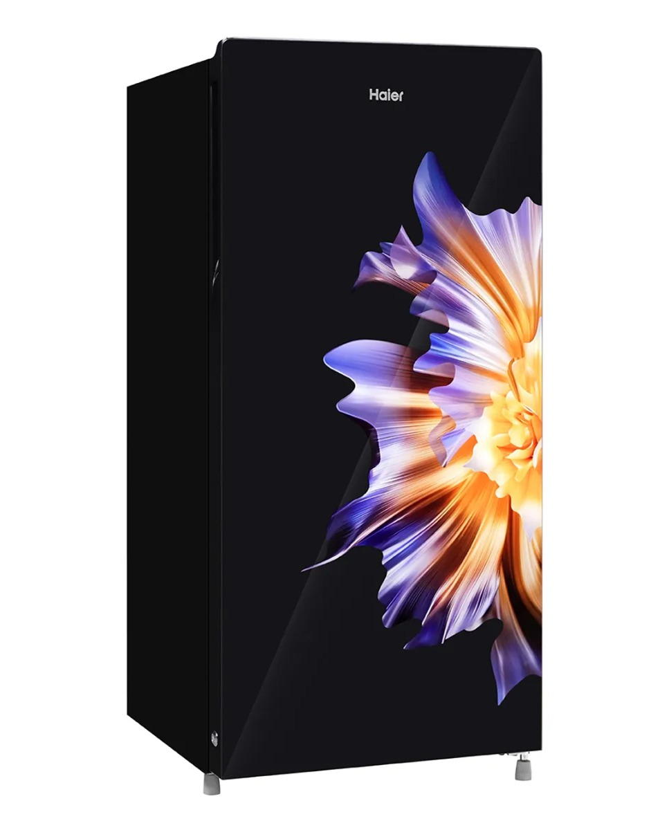 Haier 190 L, 3 Star, Zoom Glass Finish Direct Cool Single Door Refrigerator