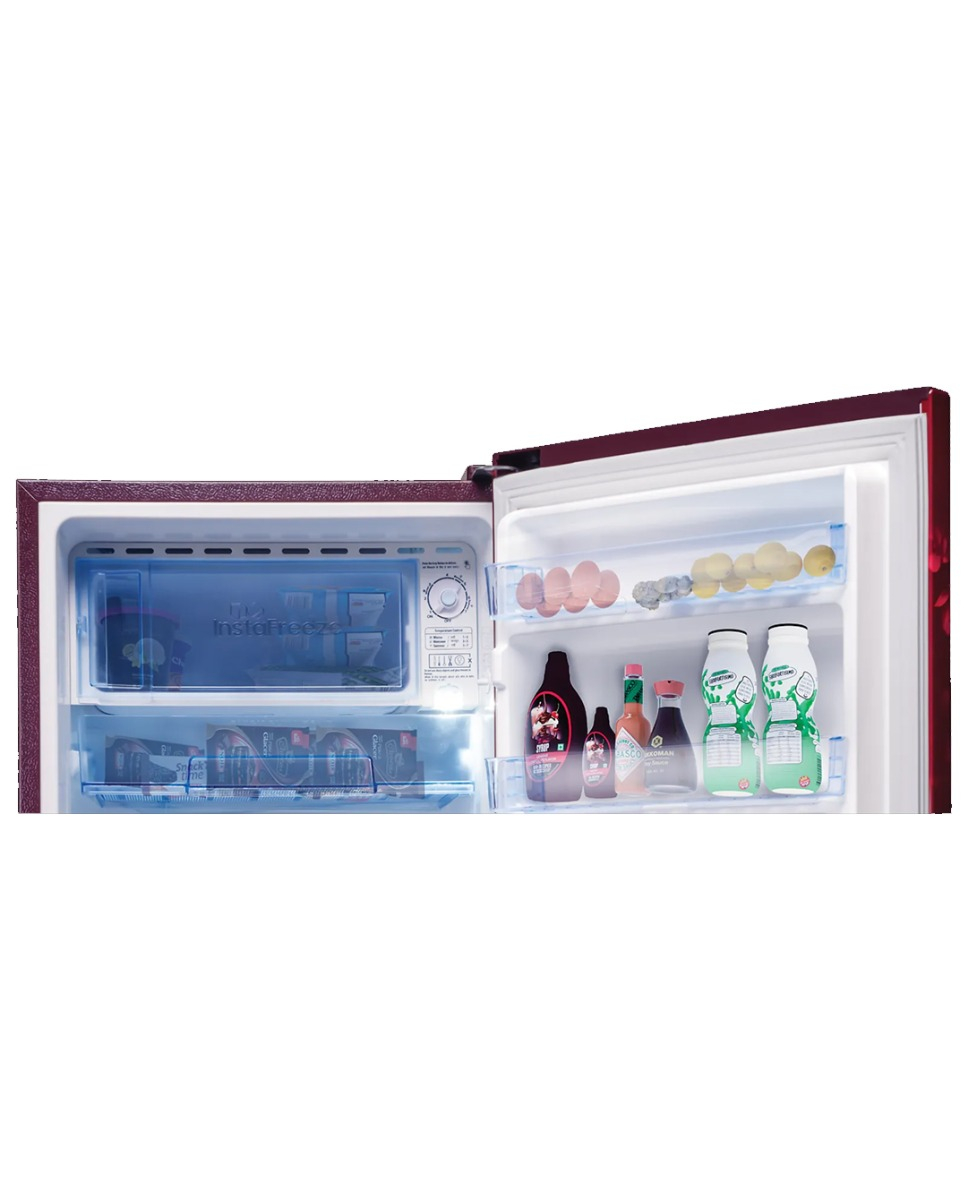 LLOYD 188 Litres 3 Star Direct Cool Single Door Refrigerator with Antibacterial Gasket (GLDC203SCWT2LC, Cherry Blossom Wine)