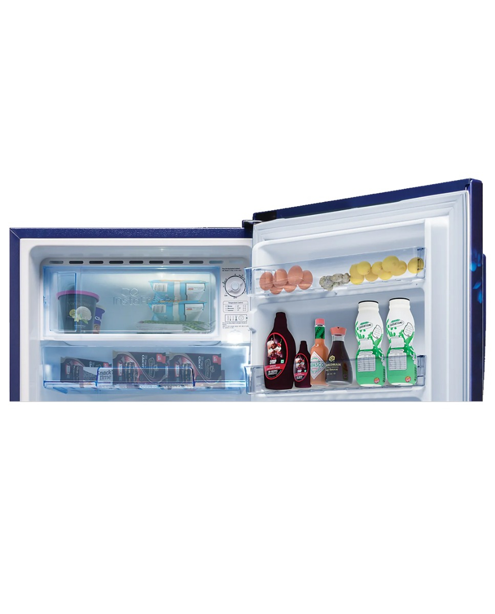 LLOYD 188 Litres 3 Star Direct Cool Single Door Refrigerator with Antibacterial Gasket (GLDC203SCBT2LC, Cherry Blossom Blue)