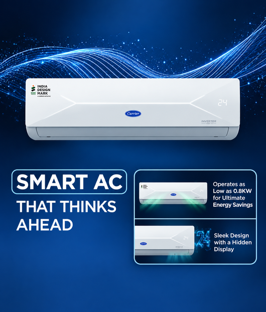 CARRIER AIRCONDITIONER 19KXCEL LUMOGXI ALPHA H.JET CAI19CL3R36F01.5T3SINV(2026 MODEL)