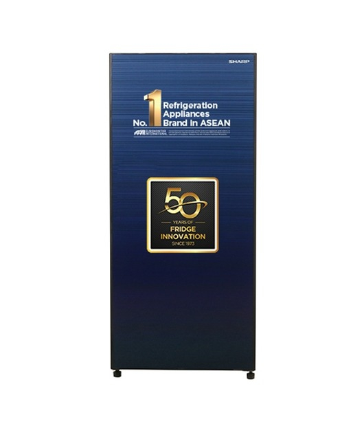 FRIDGE SHARP SJ-G19ST-BLUE DC 193L GLASS DOOR